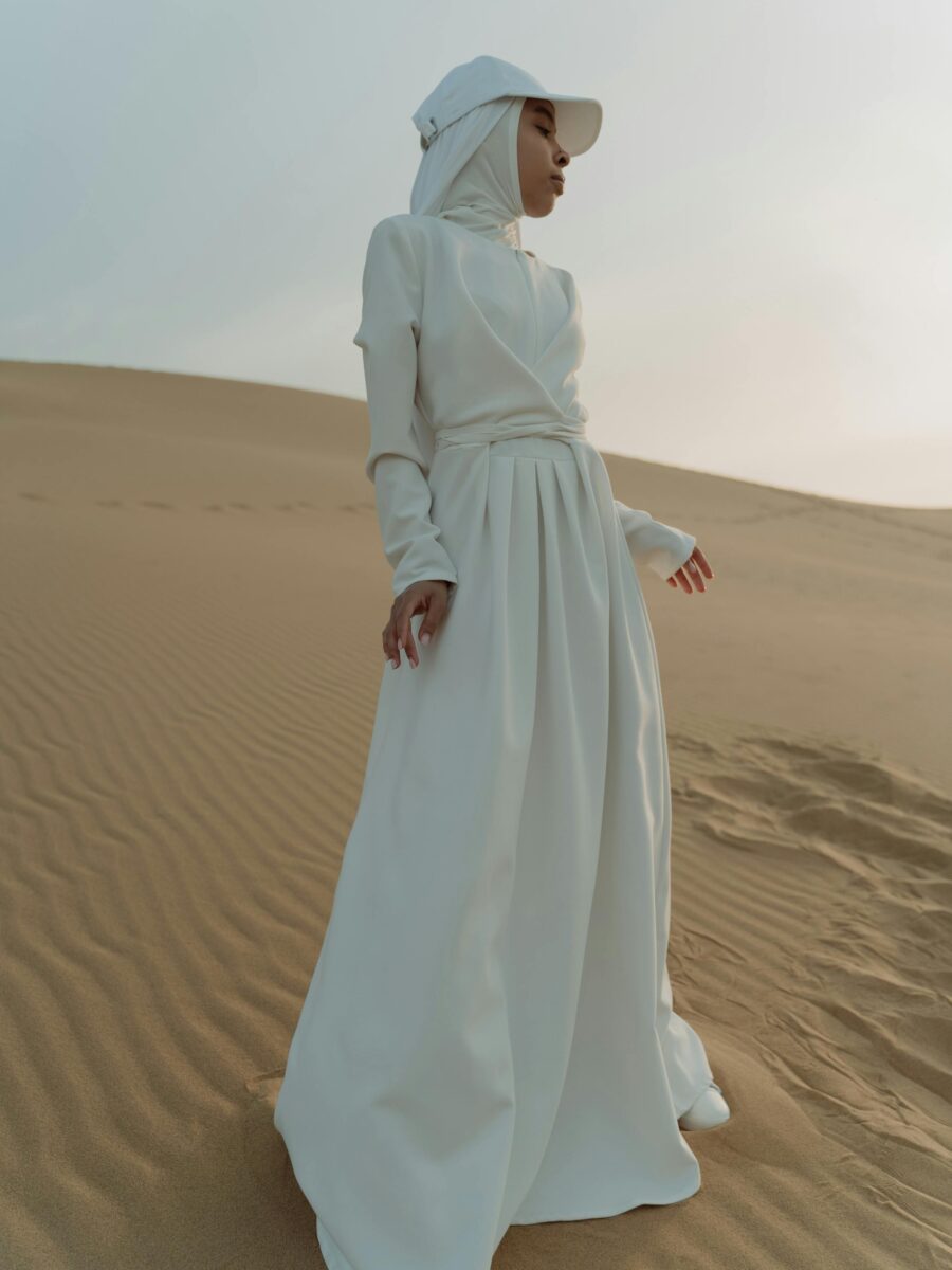 Minimalist Modest Dress