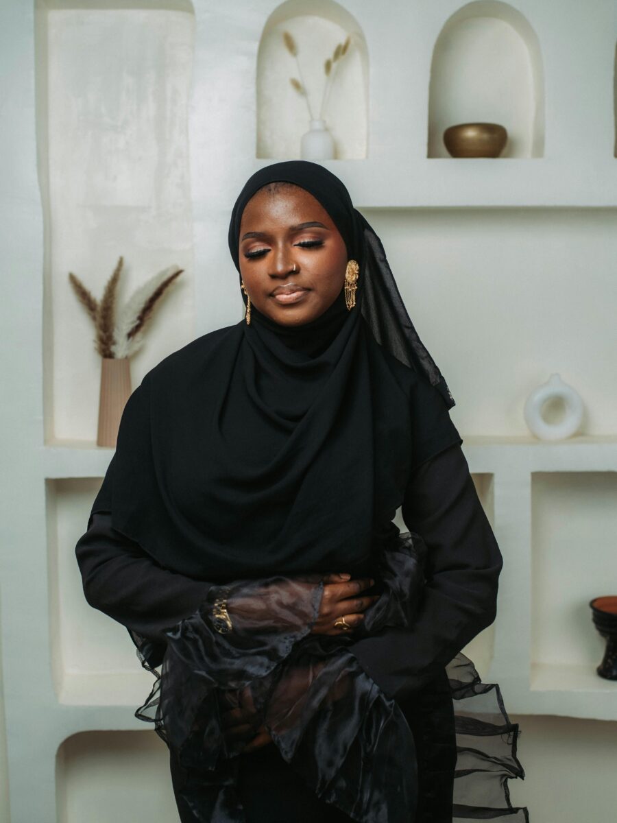 Layered Khimar Set